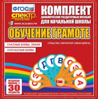 Динамические раздаточные пособия. Обучение грамоте (веера). Гласные буквы, знаки, согласные буквы. - fgospostavki.ru - Первоуральск