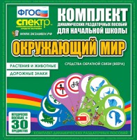 Динамические раздаточные пособия. Окружающий мир (веера). Животные и растения, дорожные знаки. - fgospostavki.ru - Первоуральск