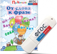Игры для чтения слов и словосочетаний "От слова к фразе" на USB - носителе - fgospostavki.ru - Первоуральск
