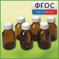 Набор склянок для растворов реактивов 30 миллилитров (6 штук) - fgospostavki.ru - Первоуральск