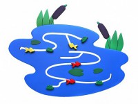 Сенсомоторное декоративно-развивающее панно "Река" - fgospostavki.ru - Первоуральск