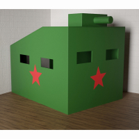 Игровой домик «Танк» - fgospostavki.ru - Первоуральск