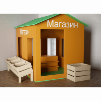 Игровой домик «Рынок» - fgospostavki.ru - Первоуральск