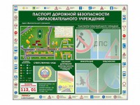 Стенд-уголок "Паспорт дорожной безопасности образовательного учреждения" - fgospostavki.ru - Первоуральск
