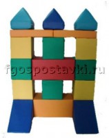 Мягкий модуль-конструктор "Башня" (17 элементов) - fgospostavki.ru - Первоуральск