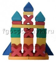 Мягкий модуль-конструктор "Башня" (21 элемент) - fgospostavki.ru - Первоуральск