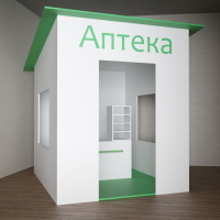 Игровой домик «Аптека» - fgospostavki.ru - Первоуральск