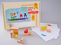 Игровой набор Фребеля "Конструктор деревянный без соединений-1" (Серия "Эксперимент") - fgospostavki.ru - Первоуральск