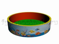 Бассейн круглый с шелкографией - fgospostavki.ru - Первоуральск