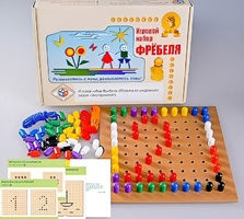 Игровой набор Фребеля "Мозаика со шнуровкой" (серия "Эксперимент") - fgospostavki.ru - Первоуральск