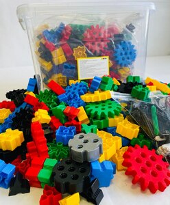 Конструктор STEM "Шестеренки" 400 деталей - fgospostavki.ru - Первоуральск