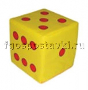 Кубик "Бросайка" с точками - fgospostavki.ru - Первоуральск