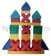 Мягкий модуль-конструктор "Башня" (21 элемент) - fgospostavki.ru - Первоуральск
