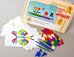 Игровой набор Фребеля "Конструктор плоскостной-3" (Серия "Эксперимент") - fgospostavki.ru - Первоуральск
