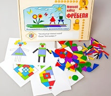 Игровой набор Фребеля "Конструктор плоскостной-4" (Серия "Эксперимент") - fgospostavki.ru - Первоуральск