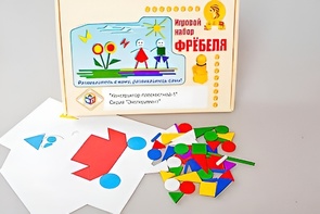 Игровой набор Фребеля "Конструктор плоскостной-1" (Серия "Эксперимент") - fgospostavki.ru - Первоуральск