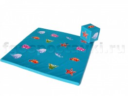 Игровой мат "Море" с кубиком - fgospostavki.ru - Первоуральск