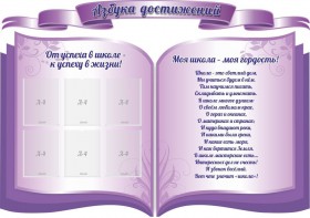 Стенд "Азбука достижений" (резной стенд из 3-х частей) - fgospostavki.ru - Первоуральск