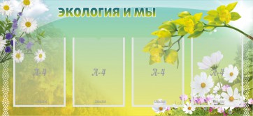 Стенд "Экология и мы" - fgospostavki.ru - Первоуральск