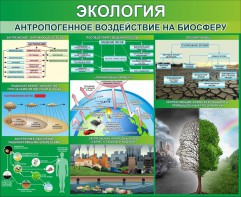Стенд "Экология. Антропогенное воздействие на биосферу" - fgospostavki.ru - Первоуральск