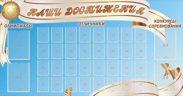 Стенд "Наши достижения" Вариант 8 - fgospostavki.ru - Первоуральск